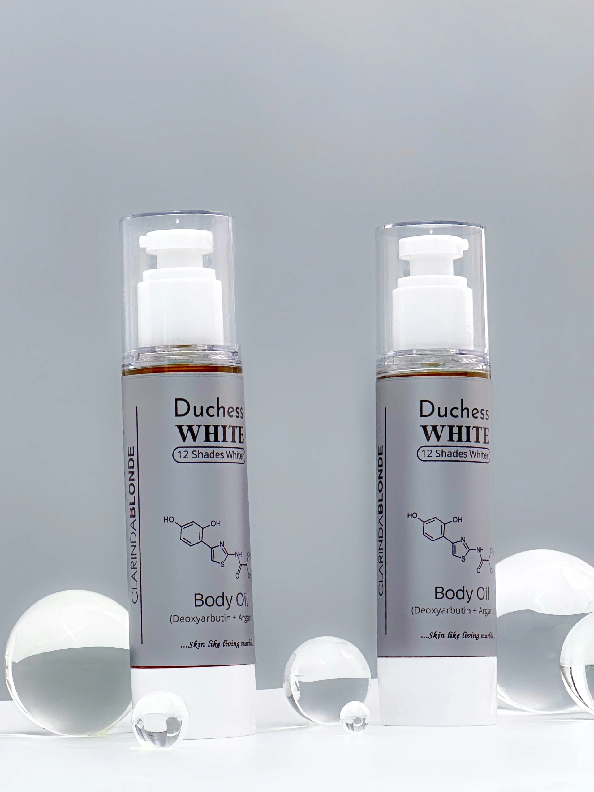 DUCHESS WHITE BODY OIL 120ML