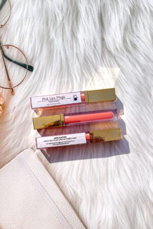 pink lips balm
